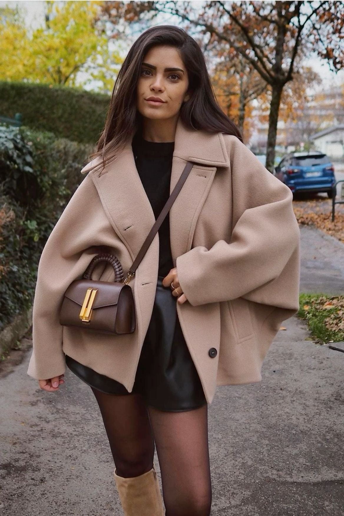 Laura | Oversize vlněný kabát