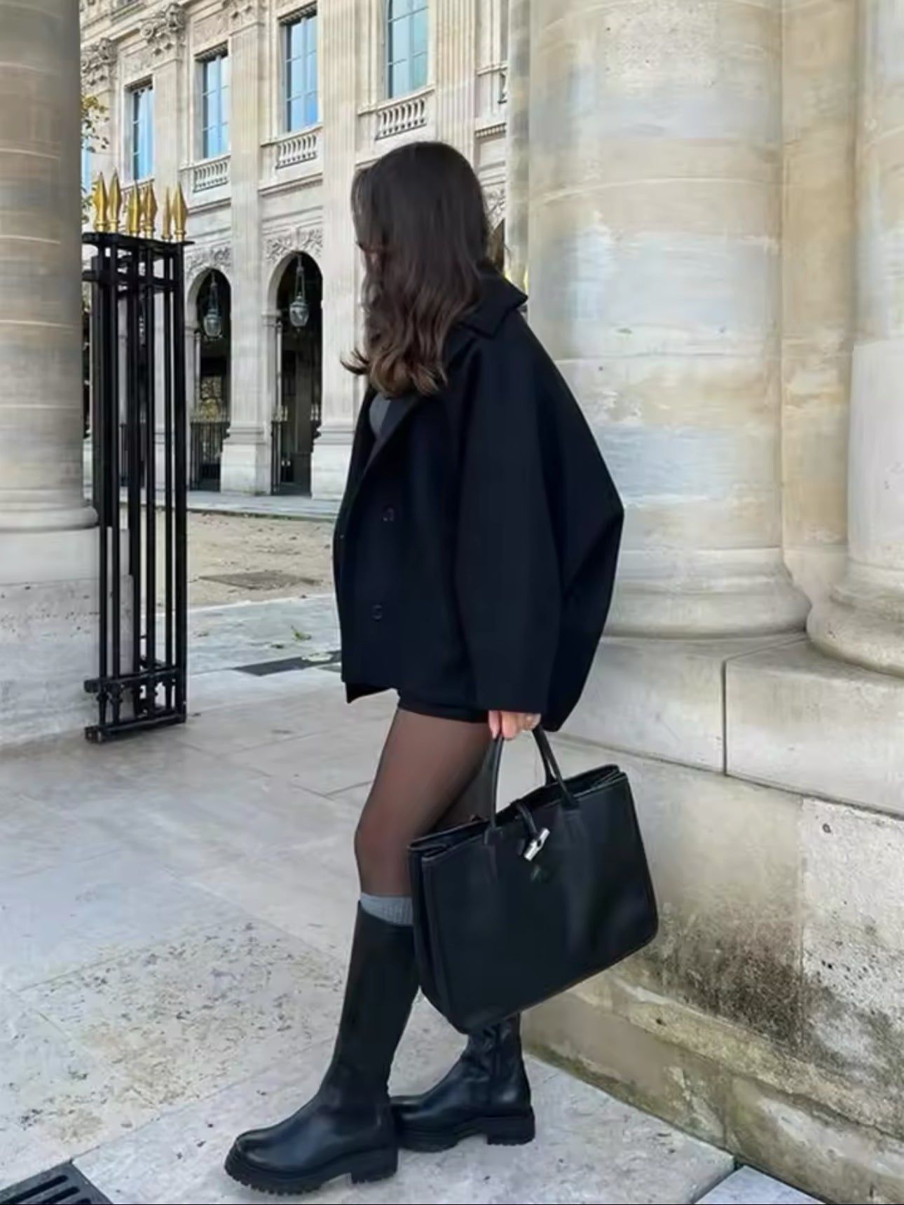 Laura | Oversize vlněný kabát